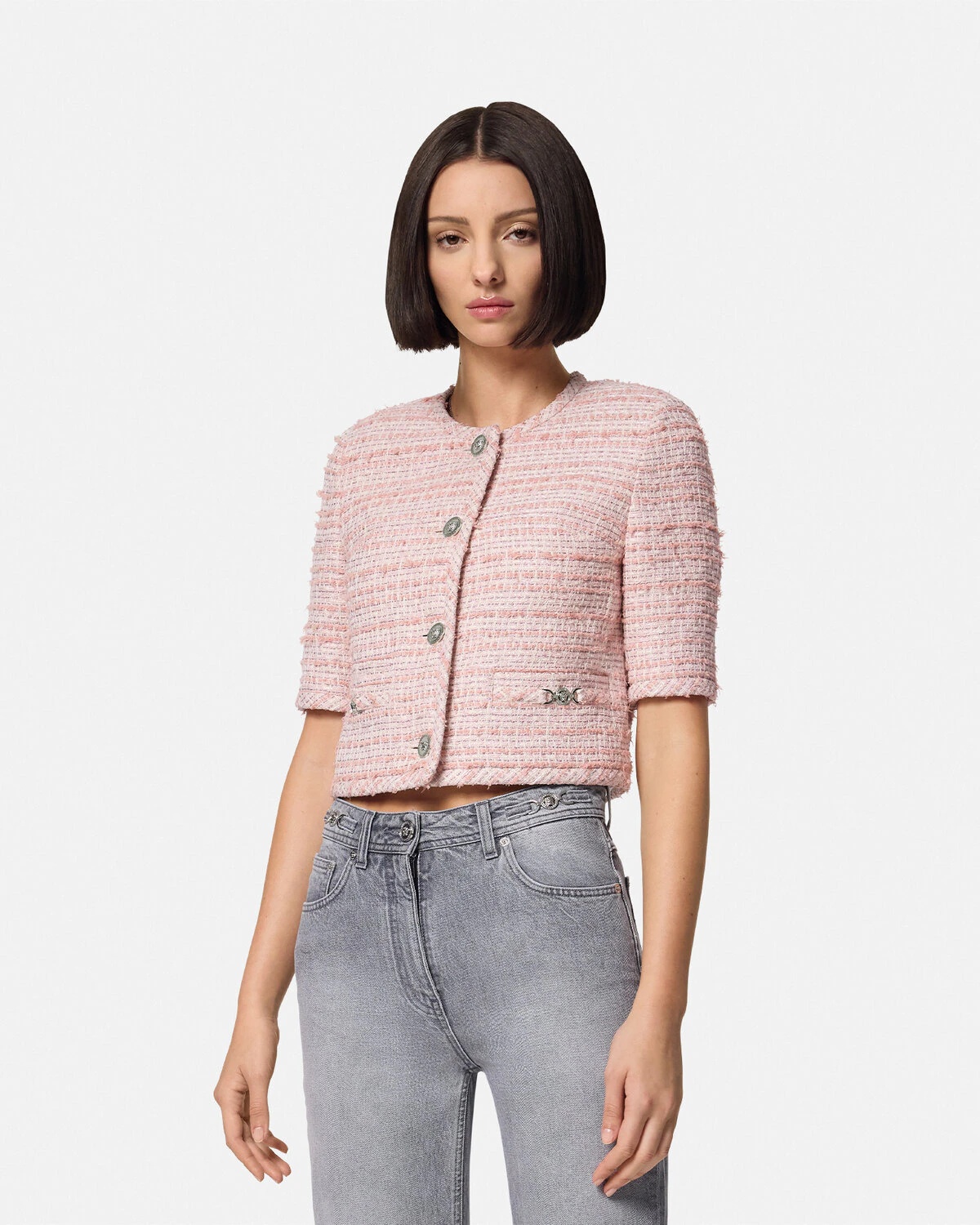 Tweed Cardigan Jacket - 4
