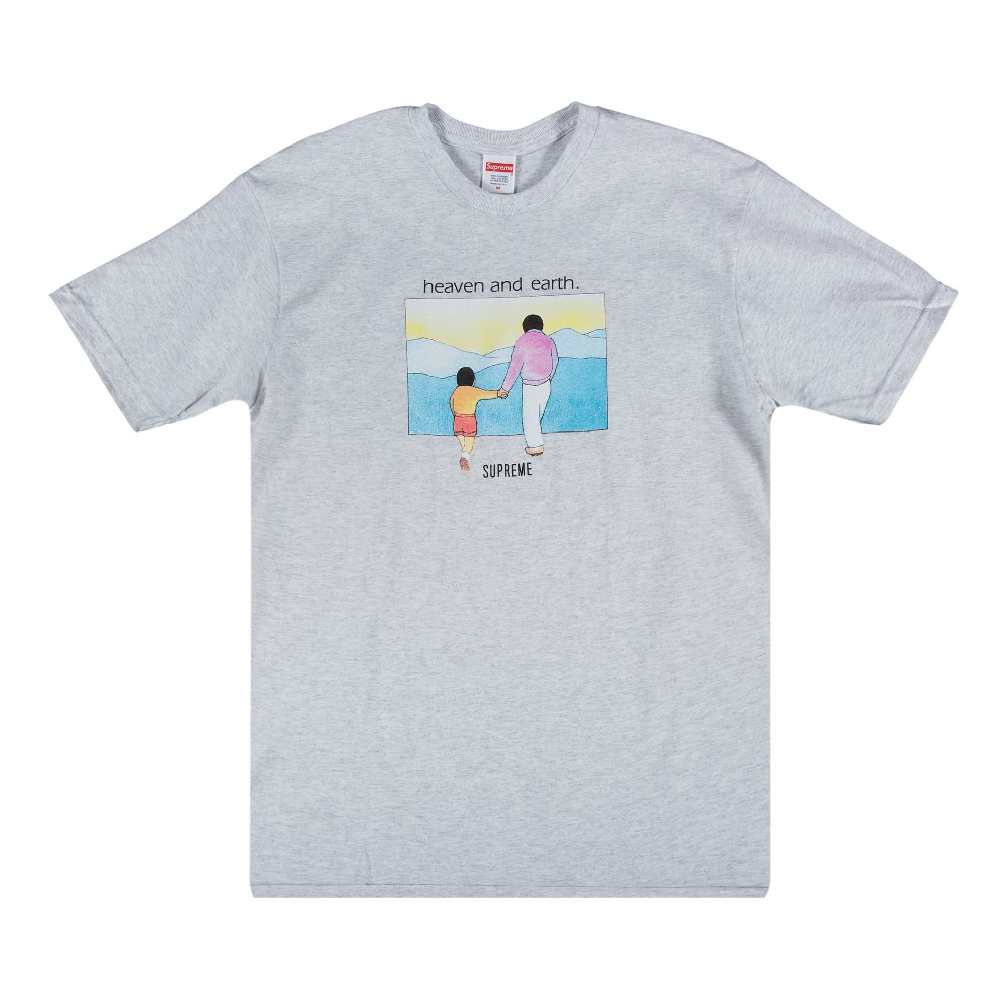 Supreme Heaven And Earth T-Shirt 'Ash Grey' - 1