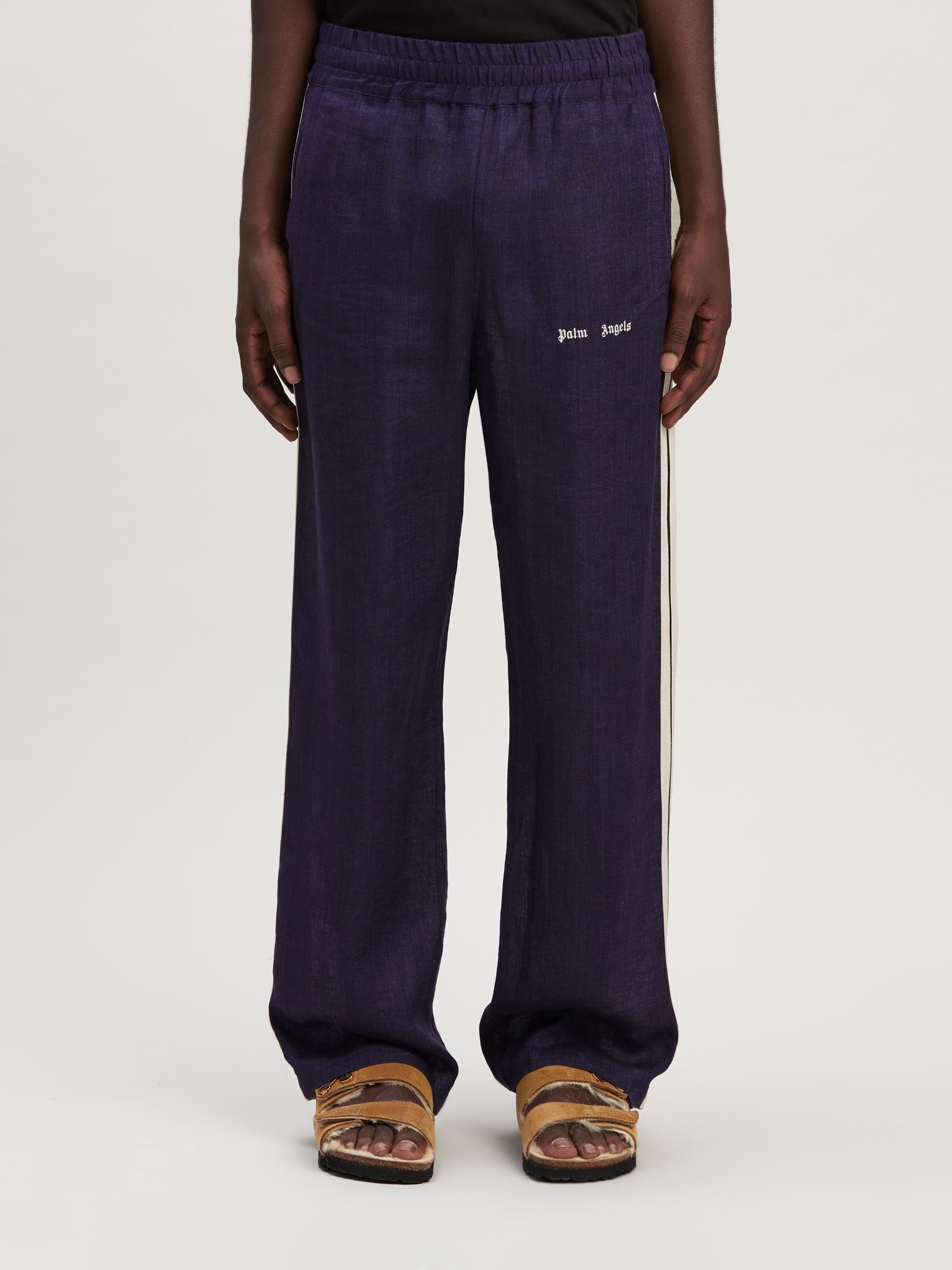 Logo Linen Track Pant - 3