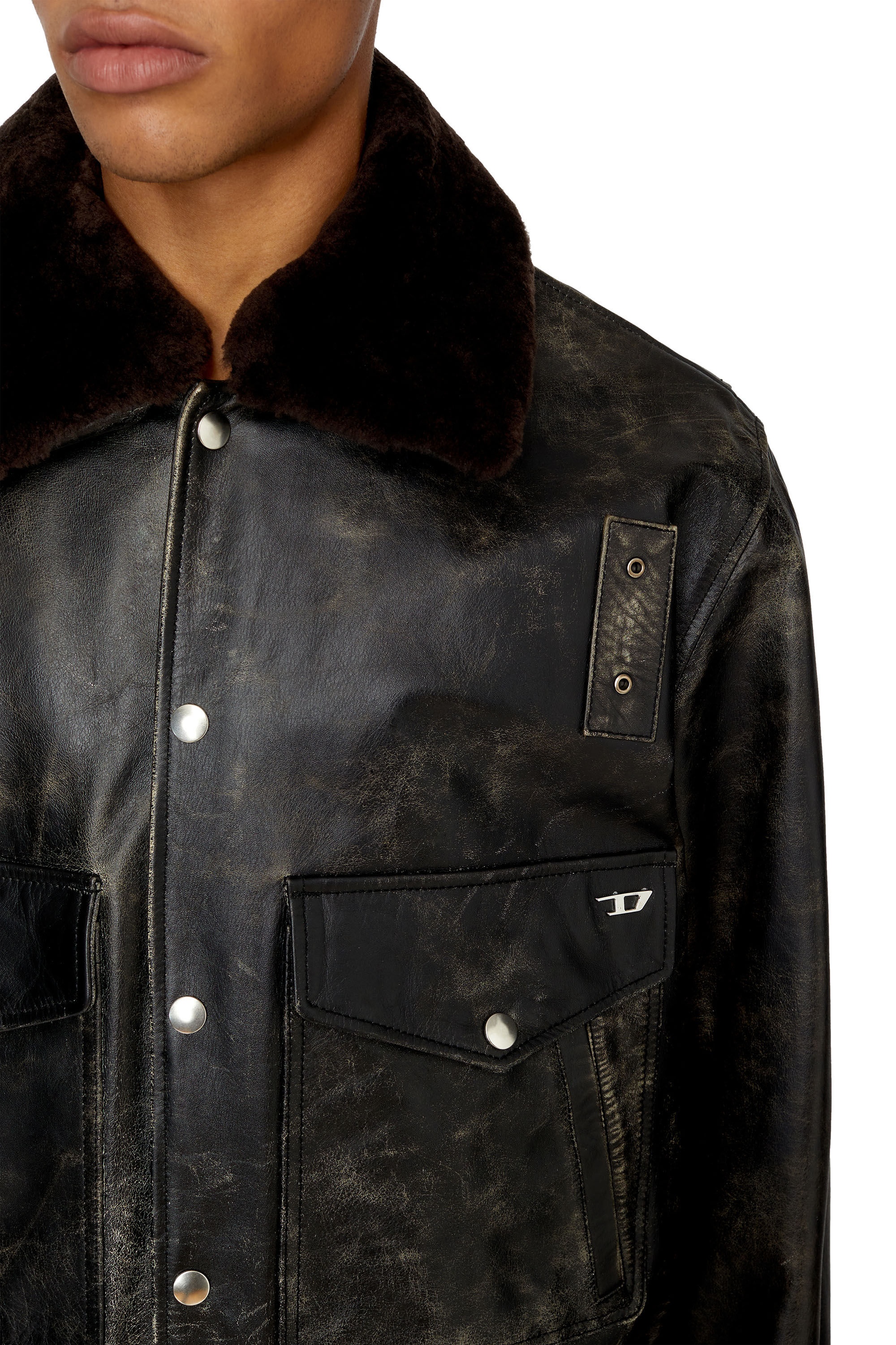 Diesel L-MUDDY-FUR - A063440CFAK_9XX | REVERSIBLE