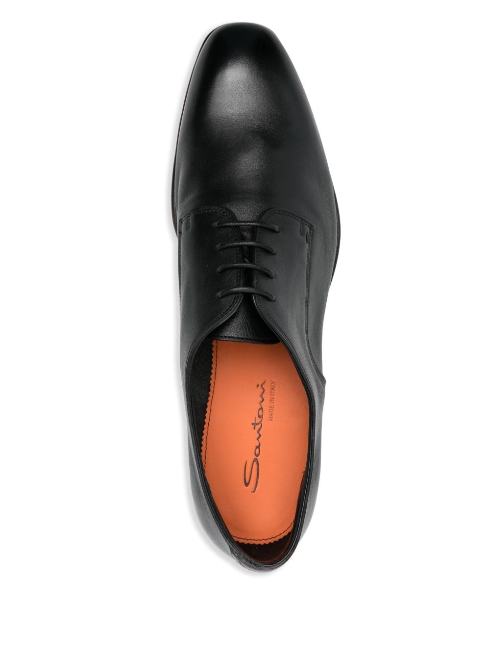 leather derby shoes - 4