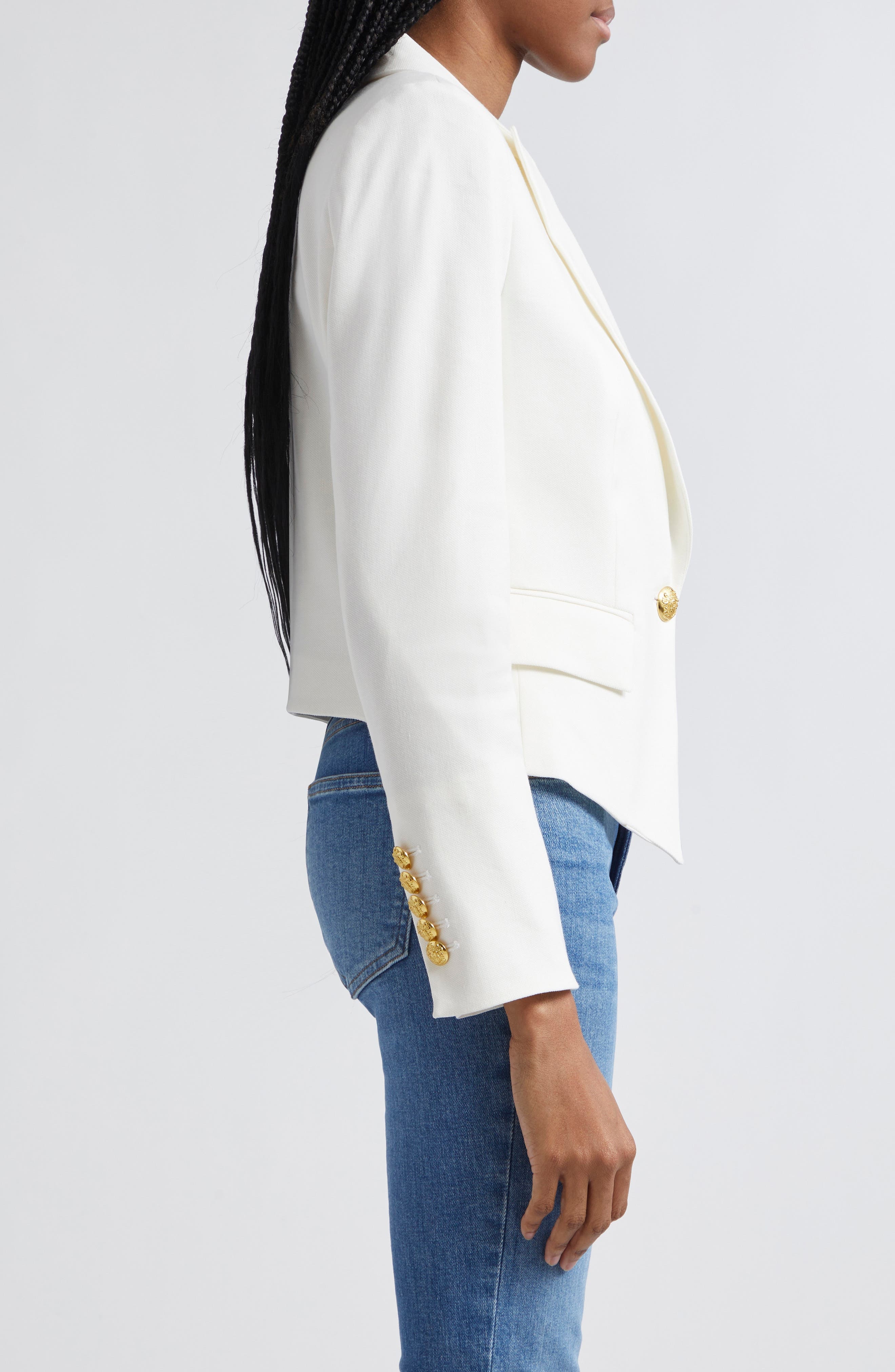 Hosanna Linen Blend Dickey Jacket - 4