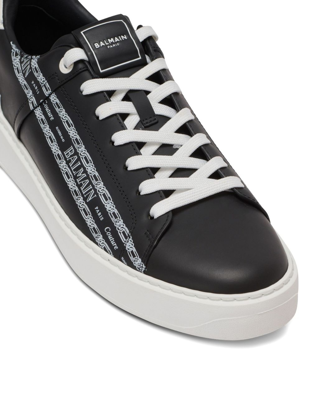 leather sneakers - 5