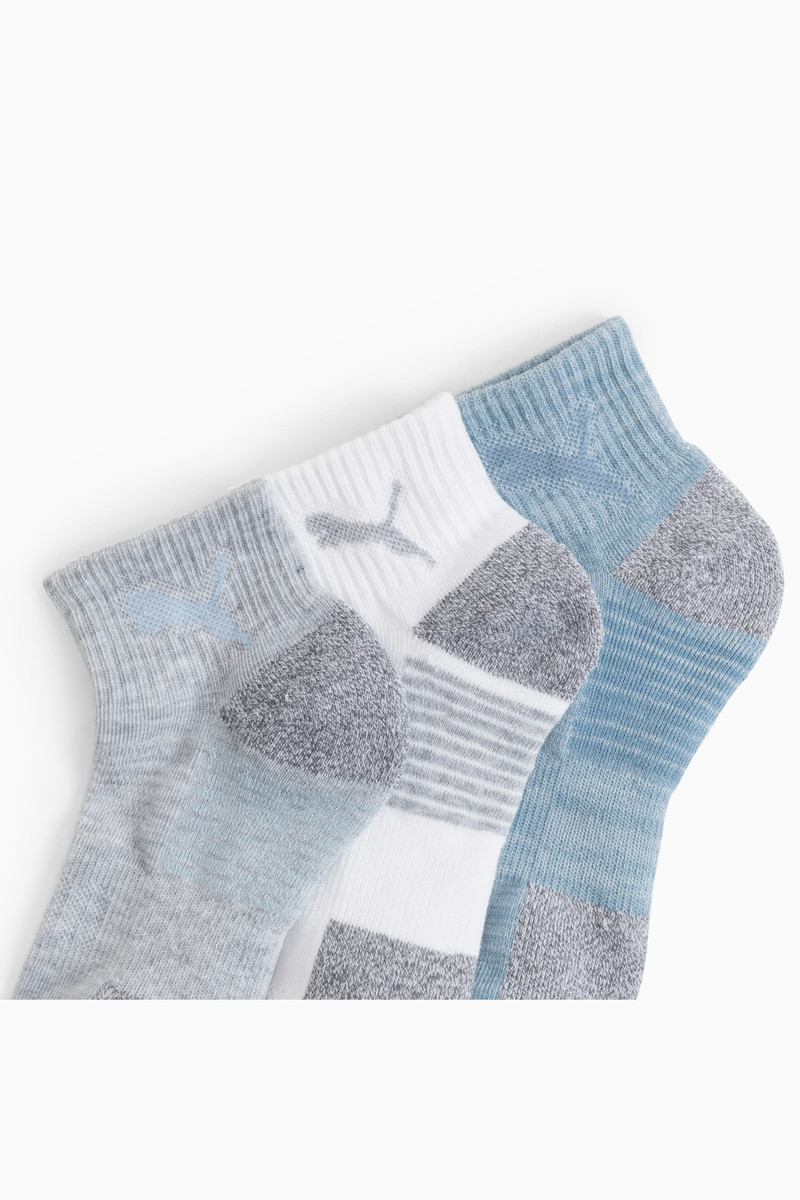 PUMA Women's Half-Terry Quarter Length Crew Socks (6 Pairs) outlook