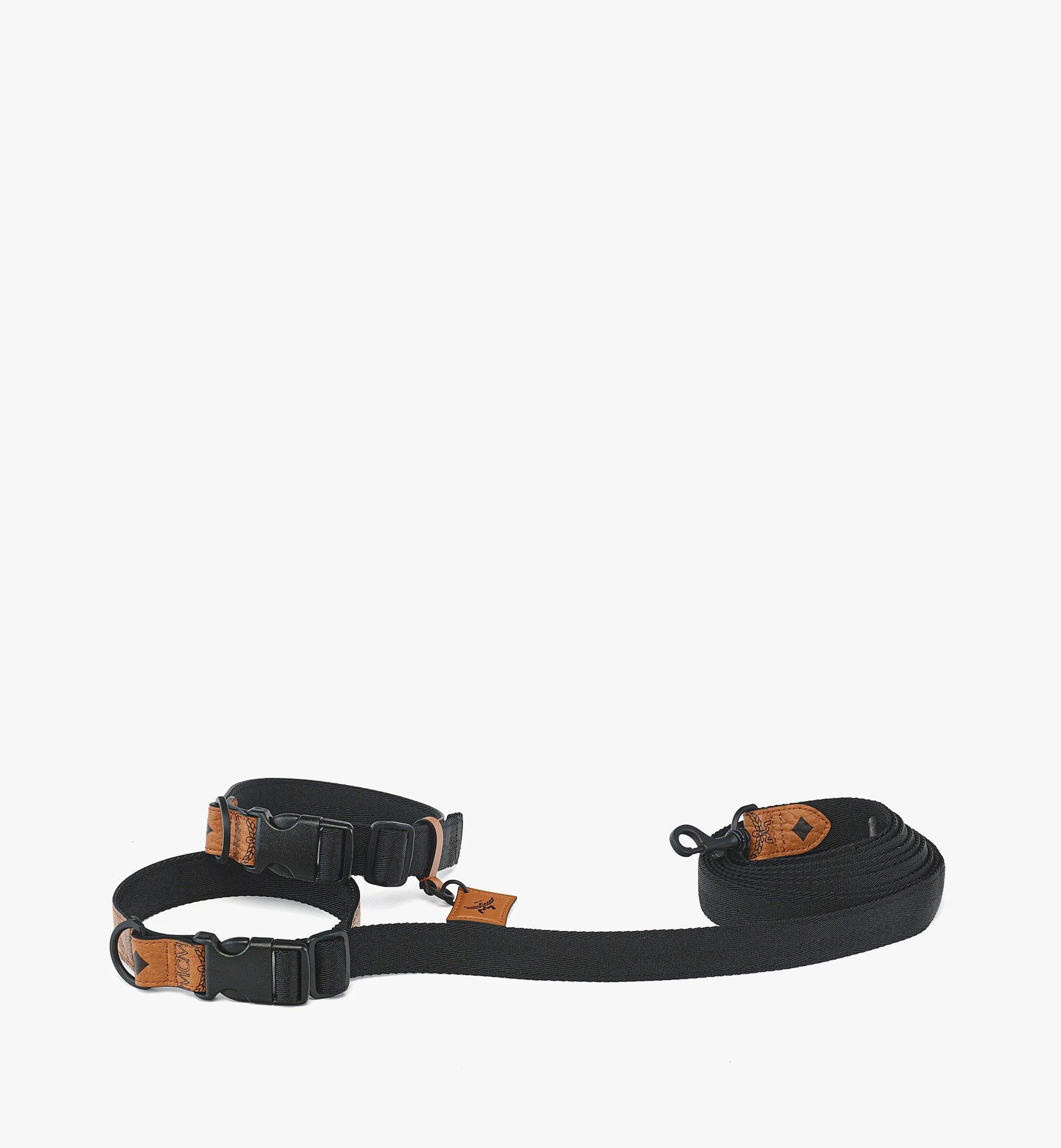 Pet Collar and Crossbody Leash in Visetos - 1