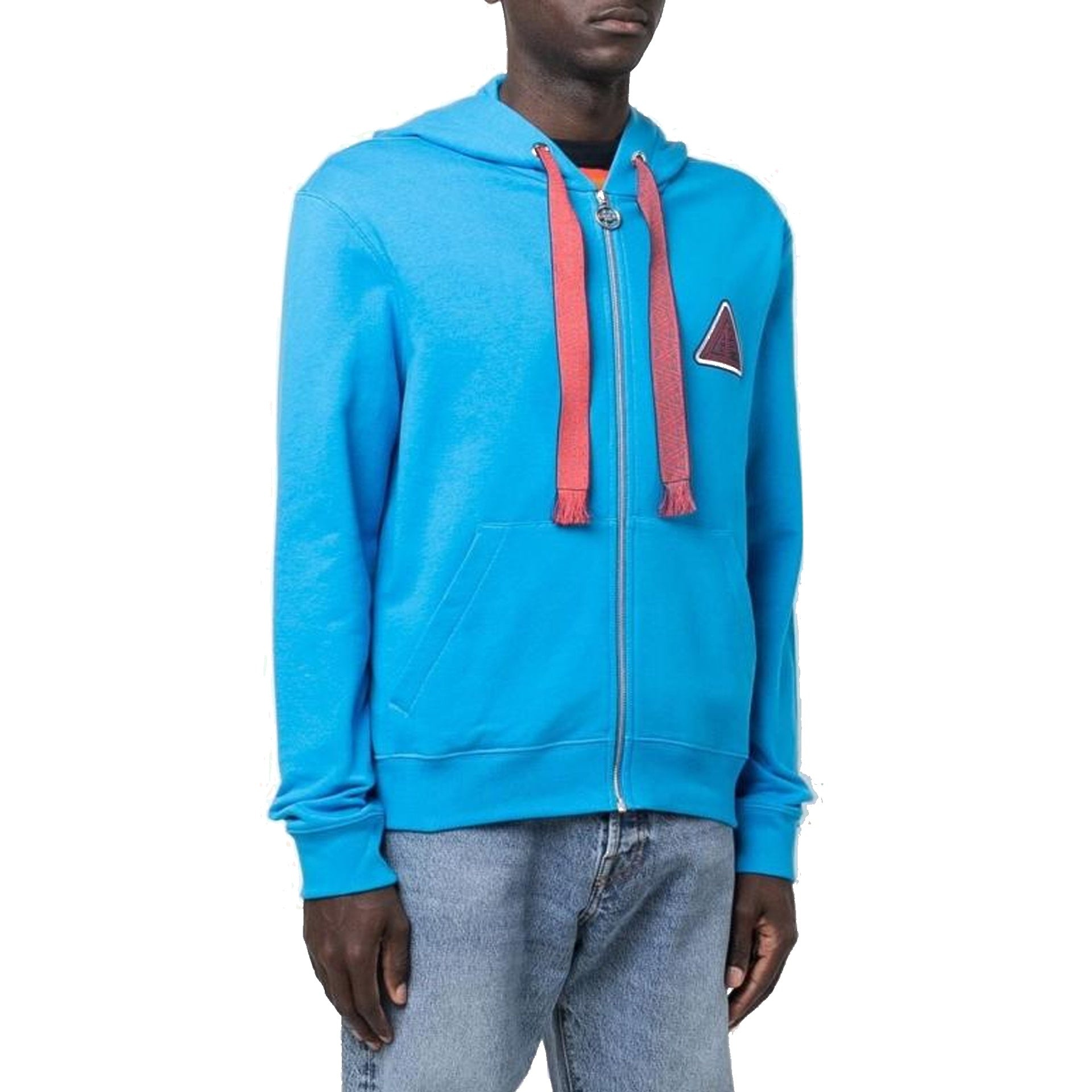 Lanvin Triangle Zip-Up Sweatshirt Men - 2