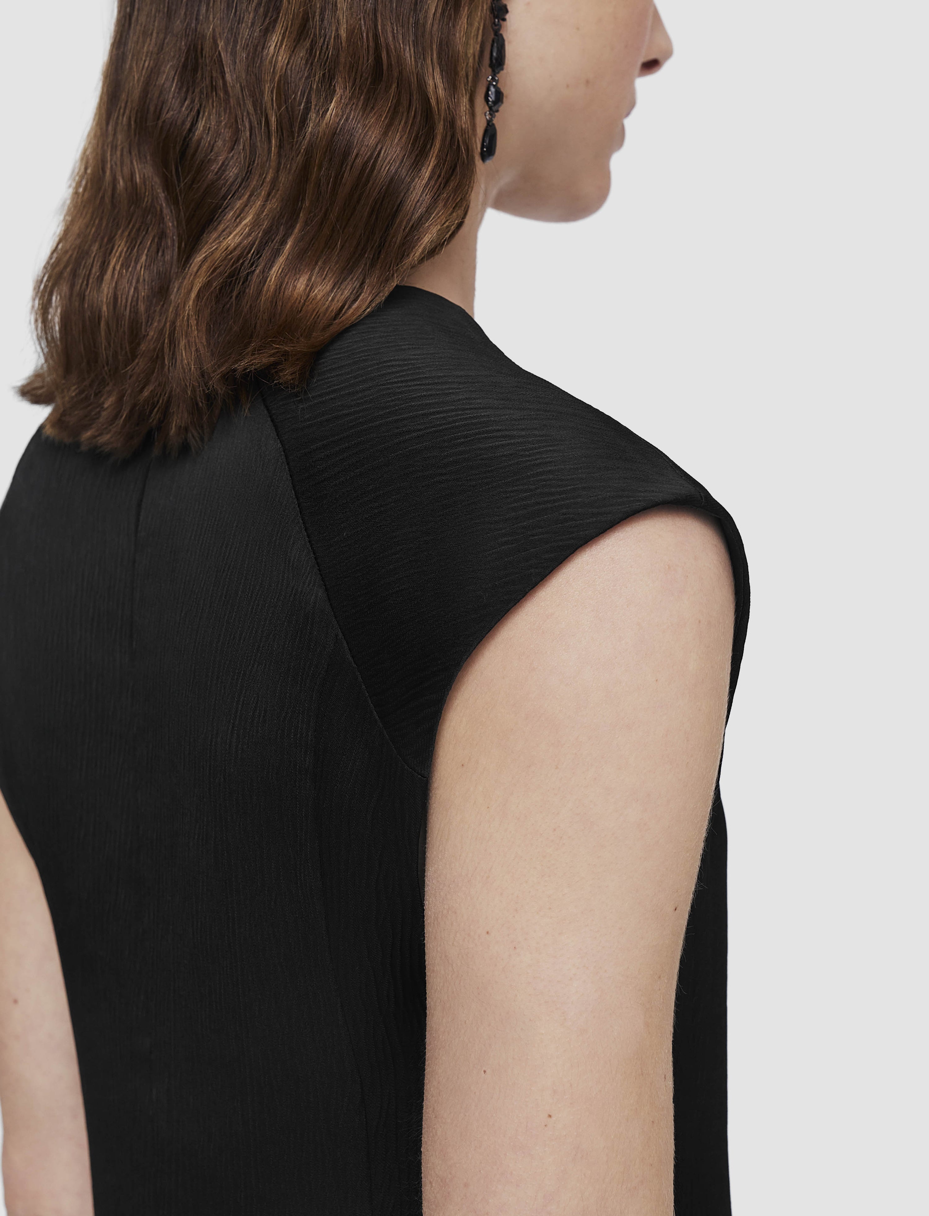 Lutece Textured Viscose Dress - 5