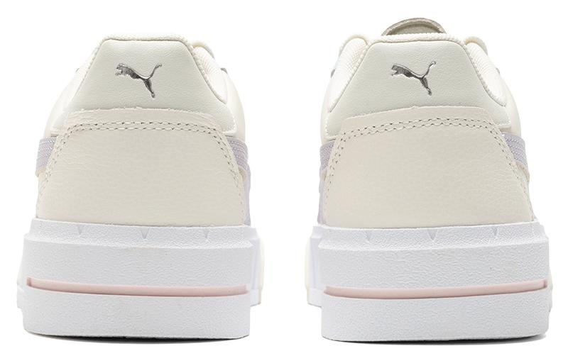 (WMNS) PUMA Cali Court Leather 'Marshmallow White' 393802-07 - 5