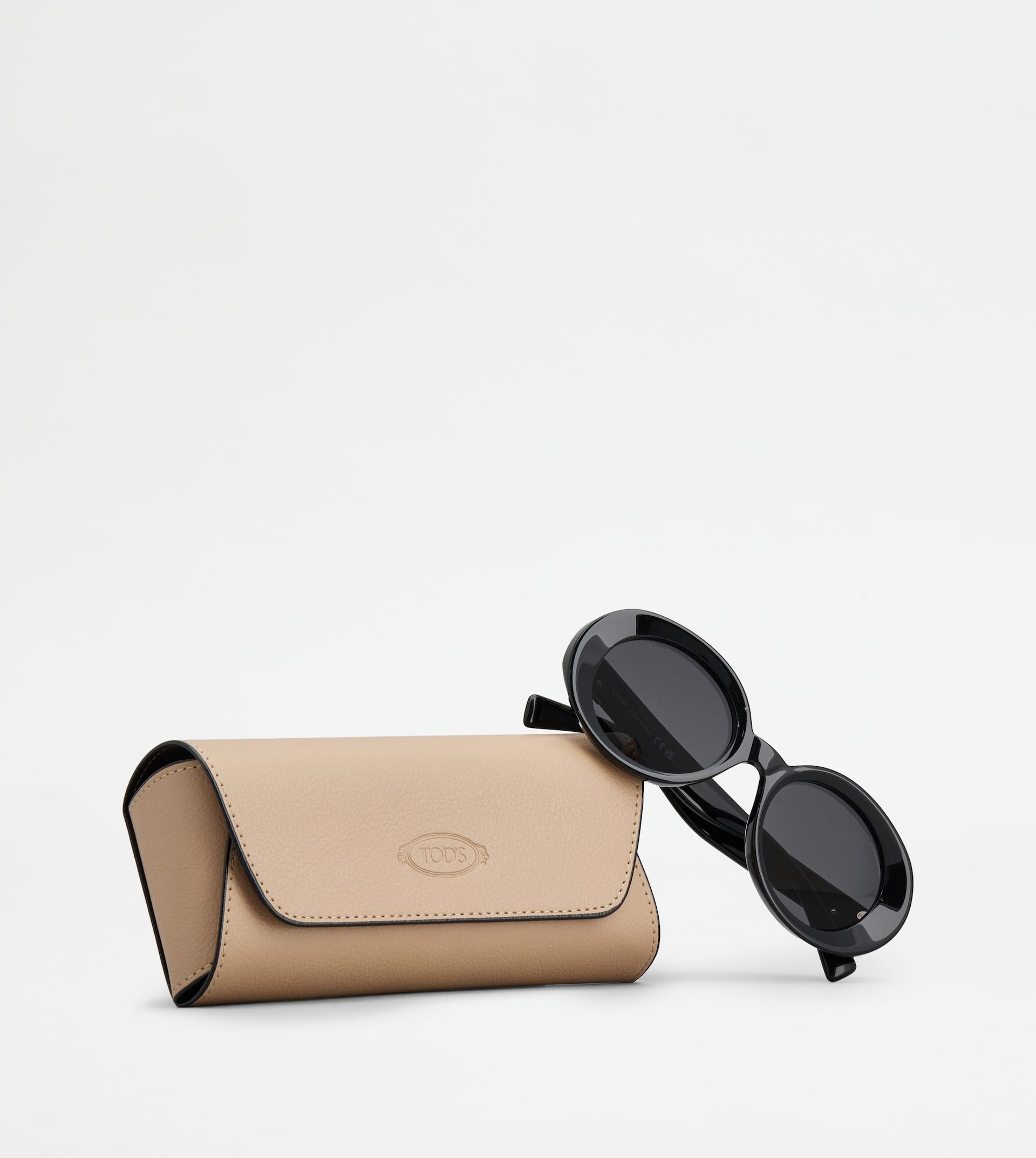 OVAL SUNGLASSES - BLACK - 5