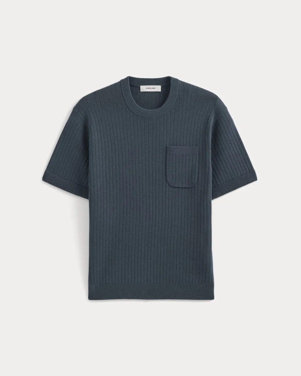 TEXTURED KNIT TEE - 1