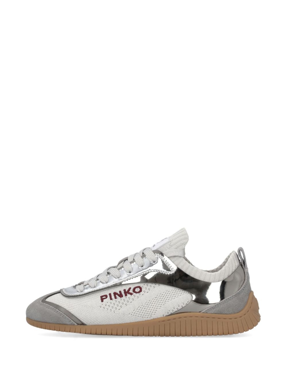 panelled sneakers - 6