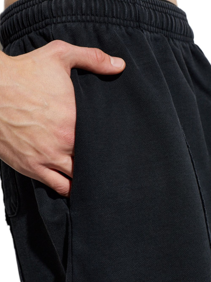 elasticated-waist wide-leg track pants 5