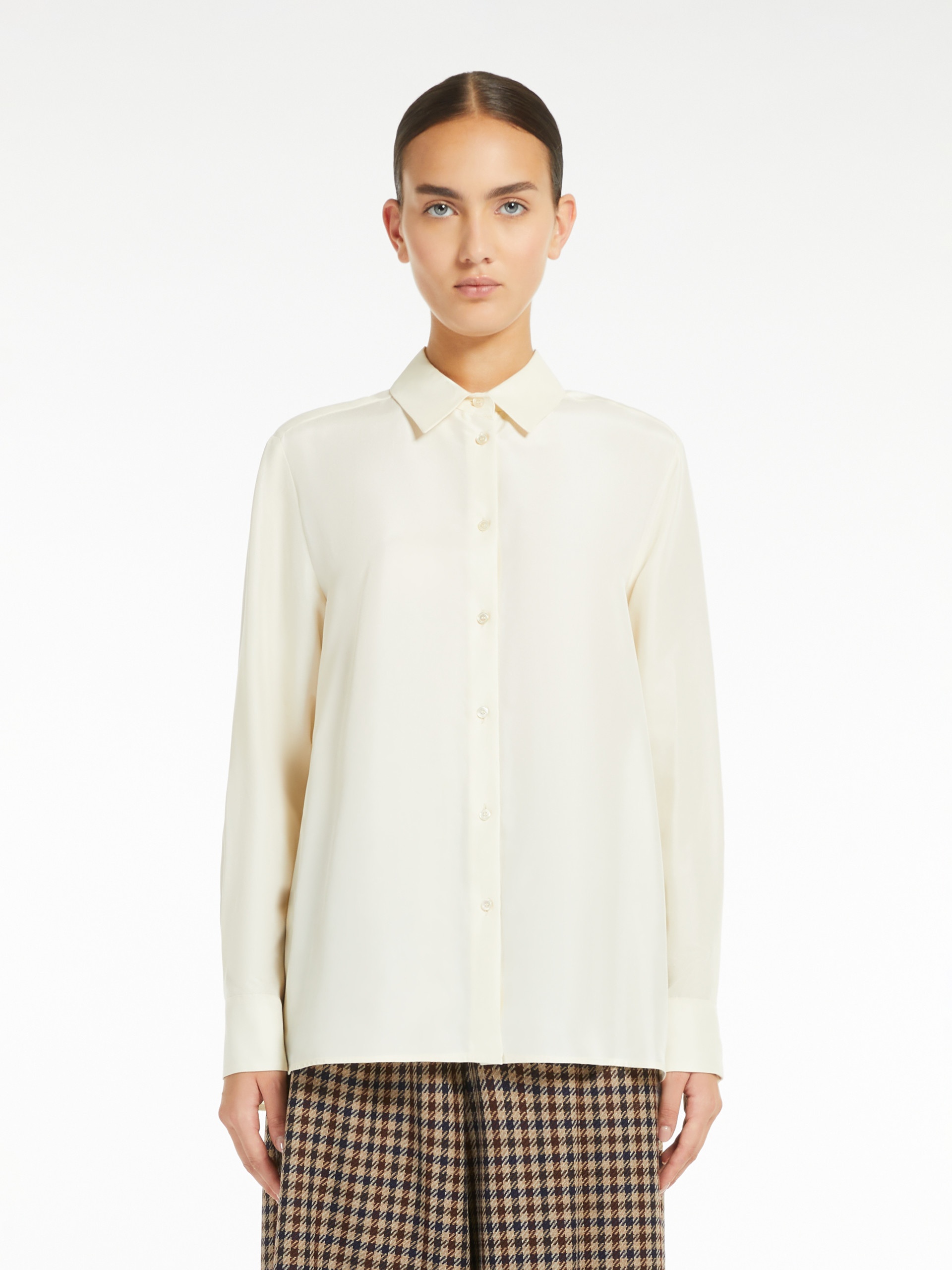 ALMINA Washed silk shirt - 3