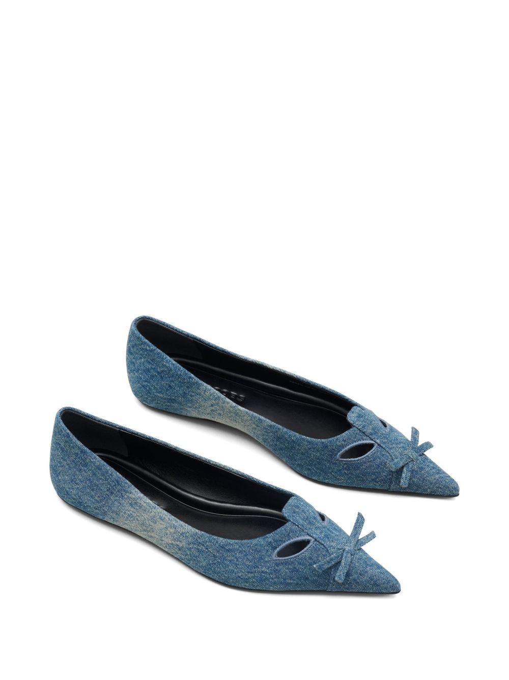 The Denim Kat ballerina flats - 2