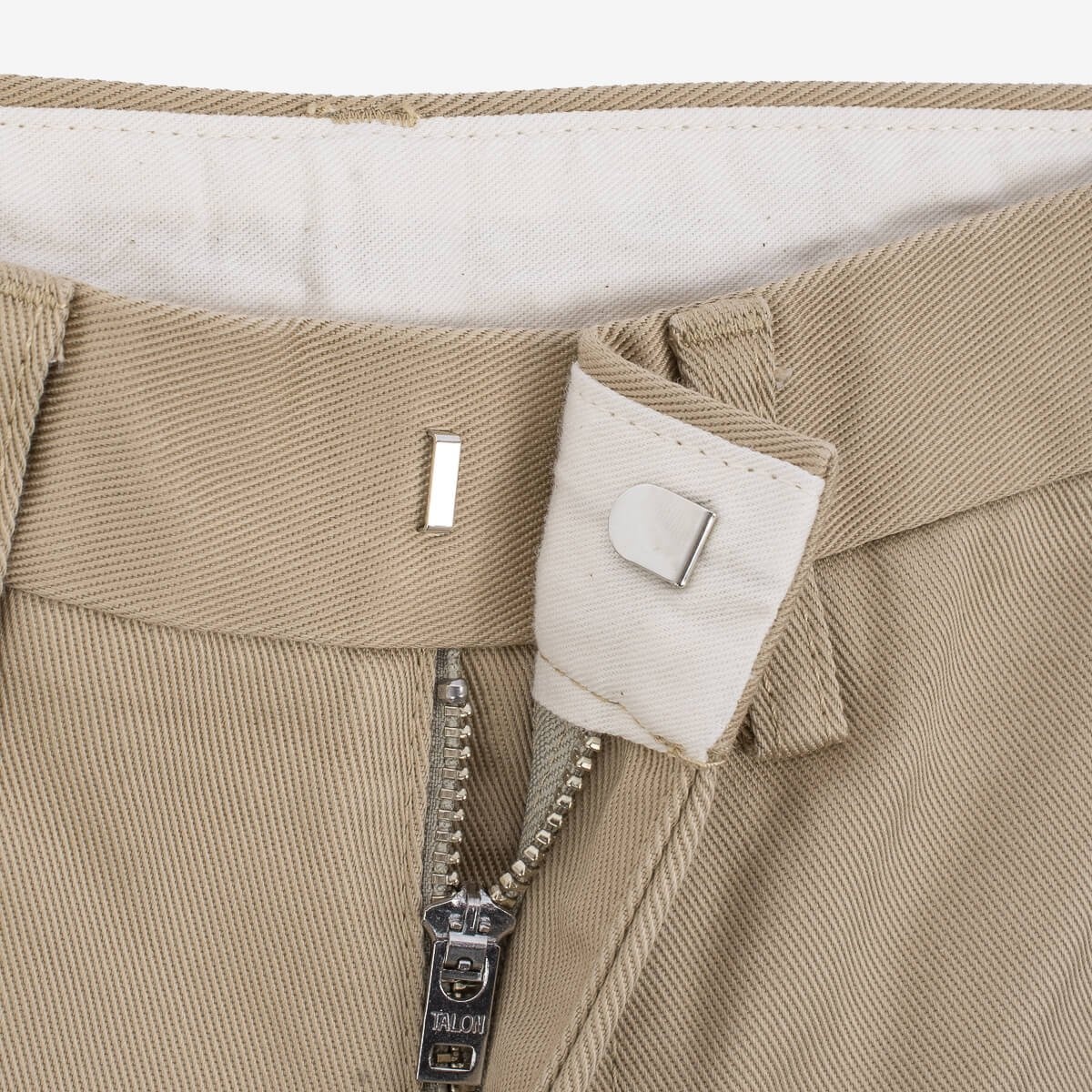 IH-730-KHA 12oz Heavy Cotton Regular Fit Chinos - Khaki - 7