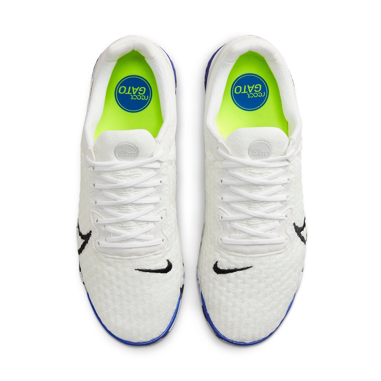 Nike React Gato 'White Racer Blue Camo' CT0550-104 - 4