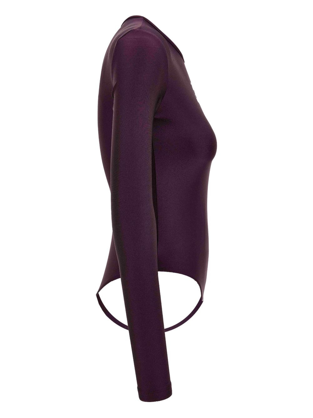 logo-embellished long-sleeve bodysuit - 3