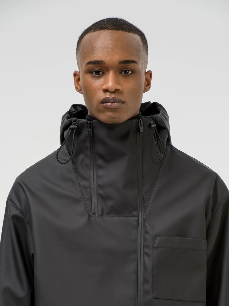 RUBBER COATED HOODIE - 7