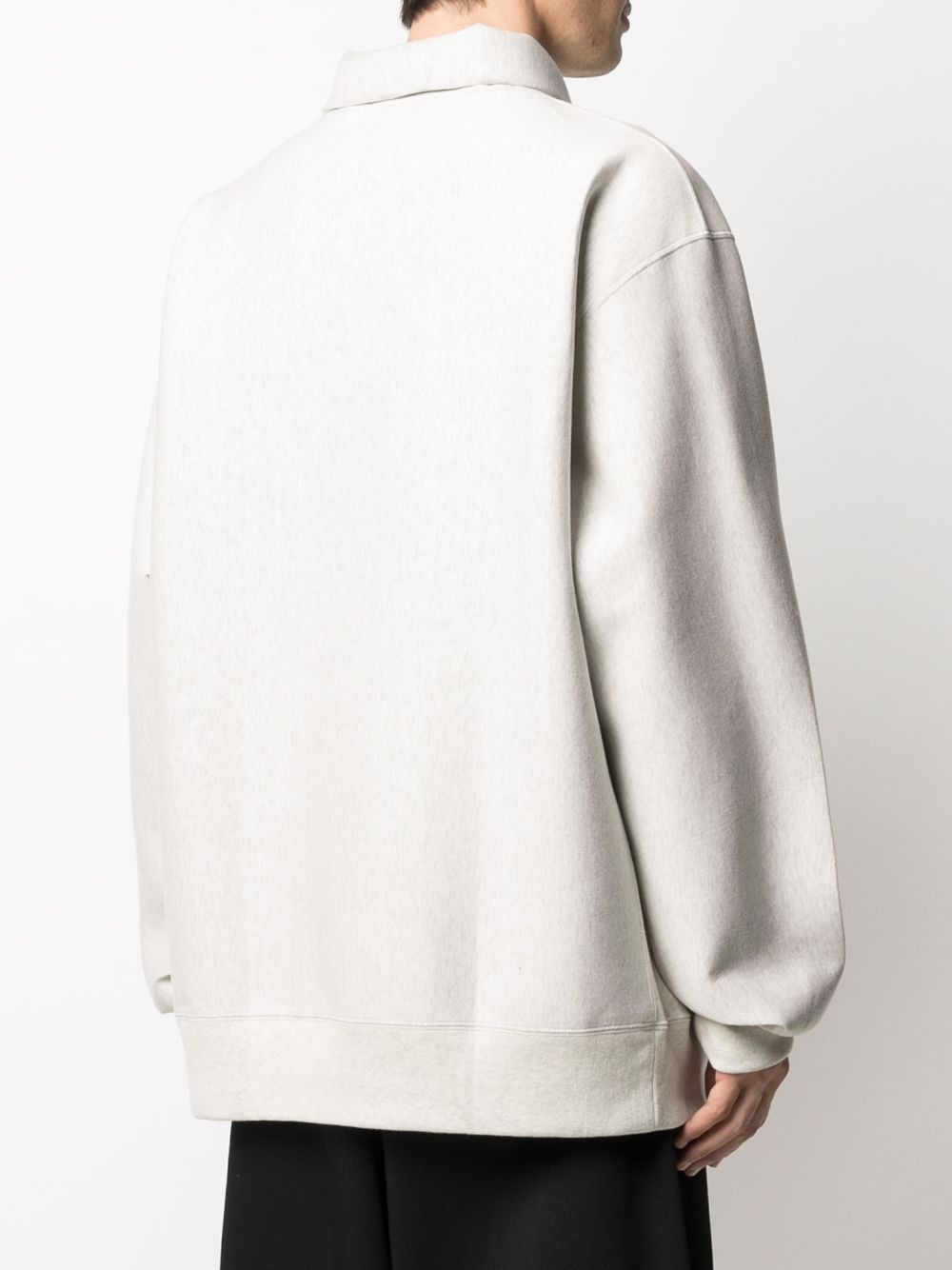 oversized roll neck jumper - 5