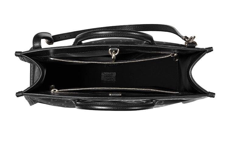 Gucci Off The Grid OTG Environmental Friendly Series Logo Leather Logo Nylon Large Capacity handbag  - 6