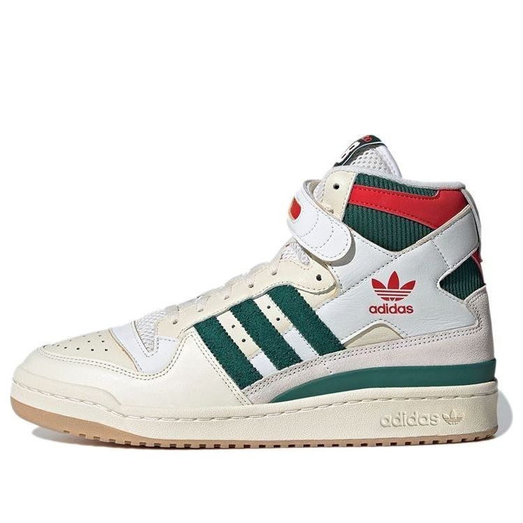 adidas Originals Forum 84 High Shoes 'Cream White Collegiate Green Red' GX9055 - 1