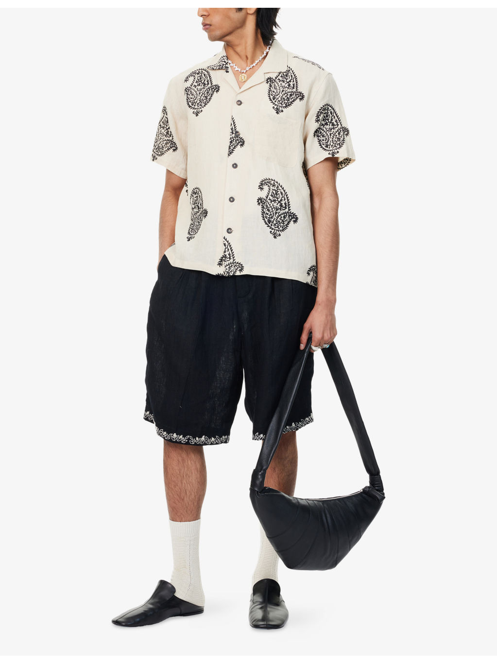 Camp Boxy-Fit Linen Shirt - 2