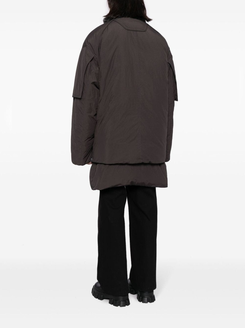 stand-up collar padded coat 4