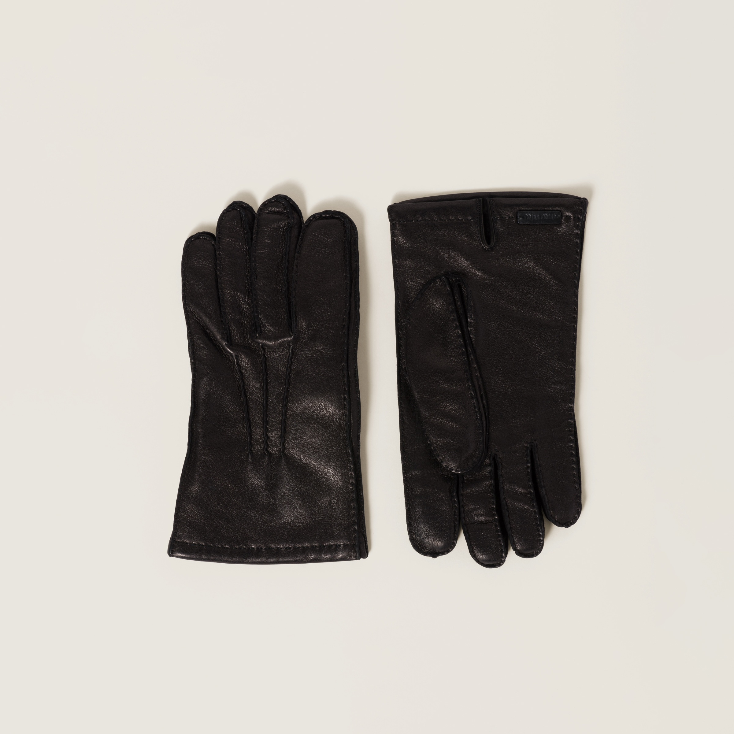 Nappa leather gloves - 1