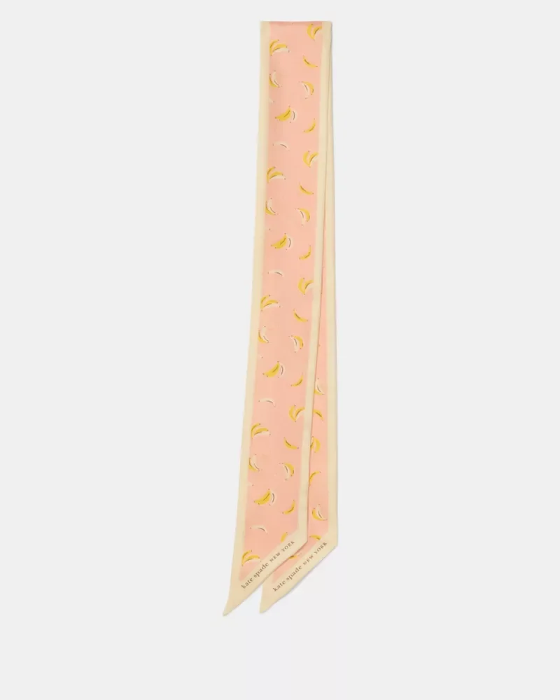 Bold Bananas Skinny Scarf - 1