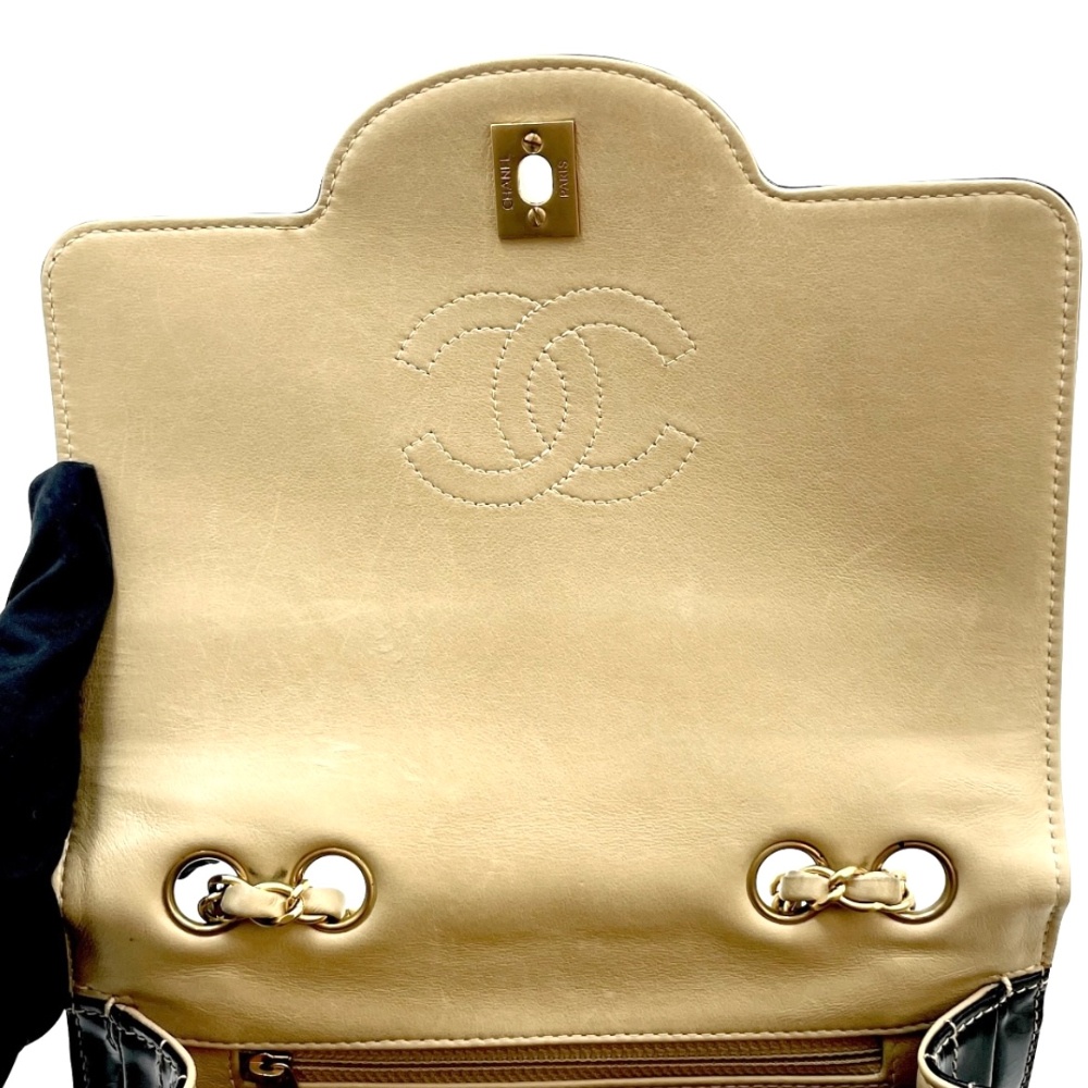 Chanel No.6 Chocolate Bar Flap Shoulder Bag - 8