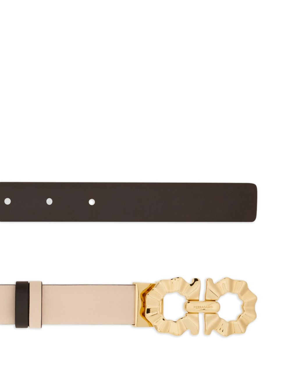 Gancini-buckle reversible belt - 3