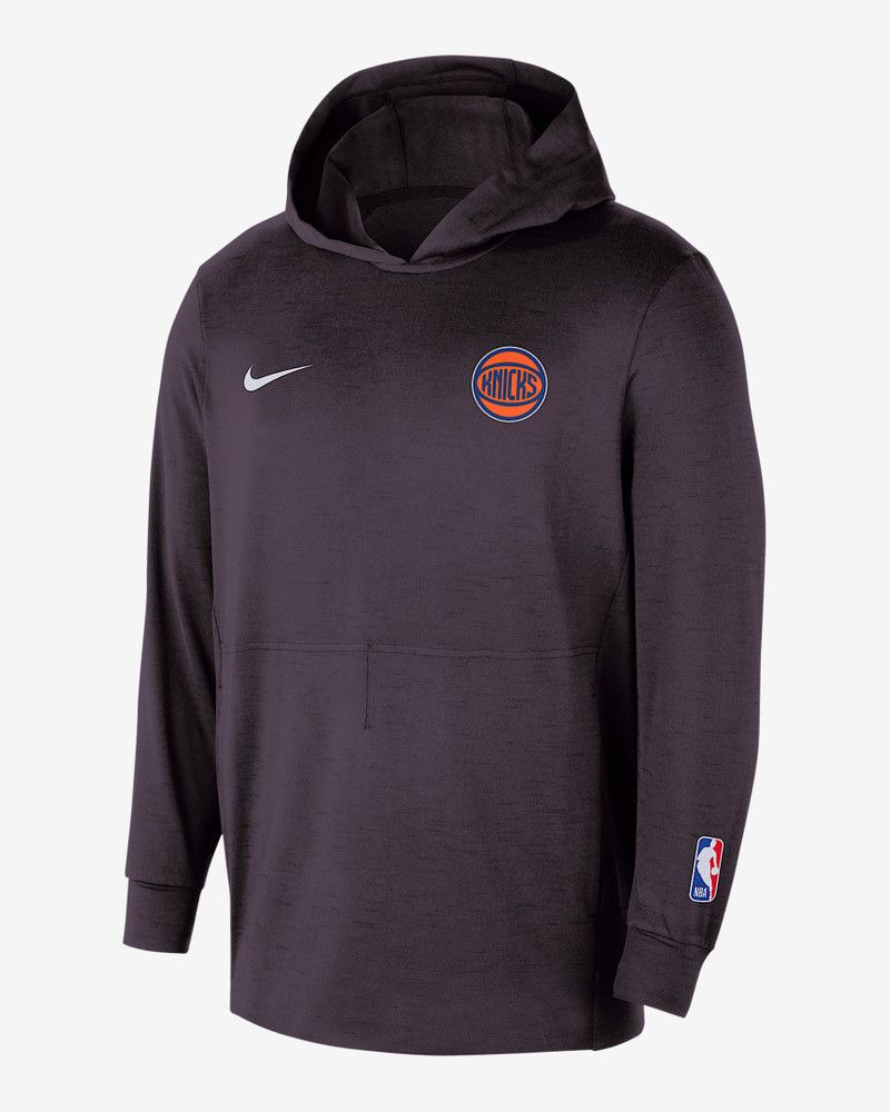 New York Knicks Restore Men's Nike NBA Lightweight Pullover Hoodie 1