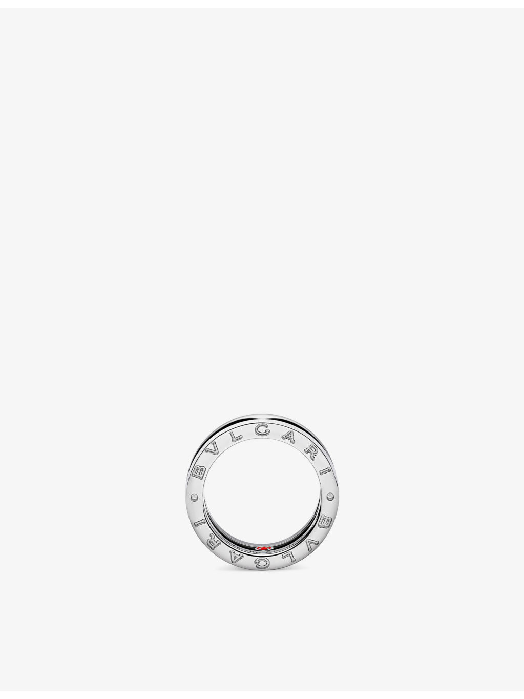 Save the Children sterling silver and black ceramic one-band ring - 4
