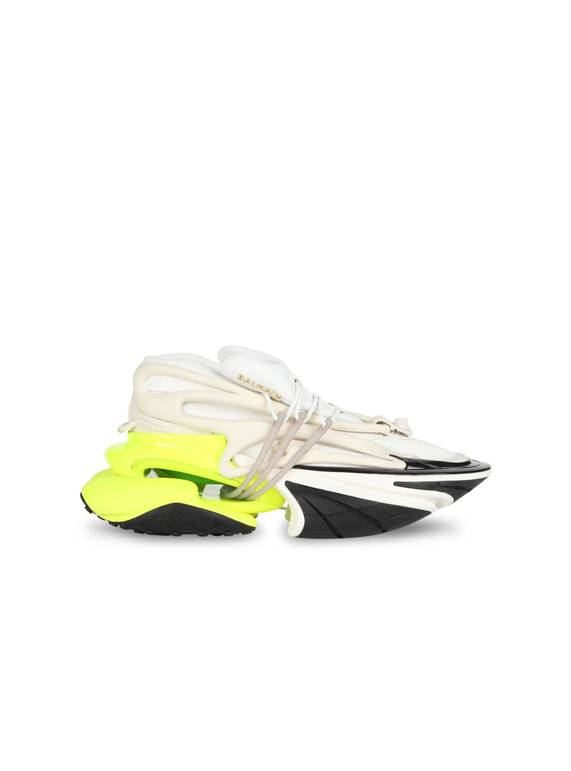 Neoprene and leather Unicorn low-top sneakers - 1
