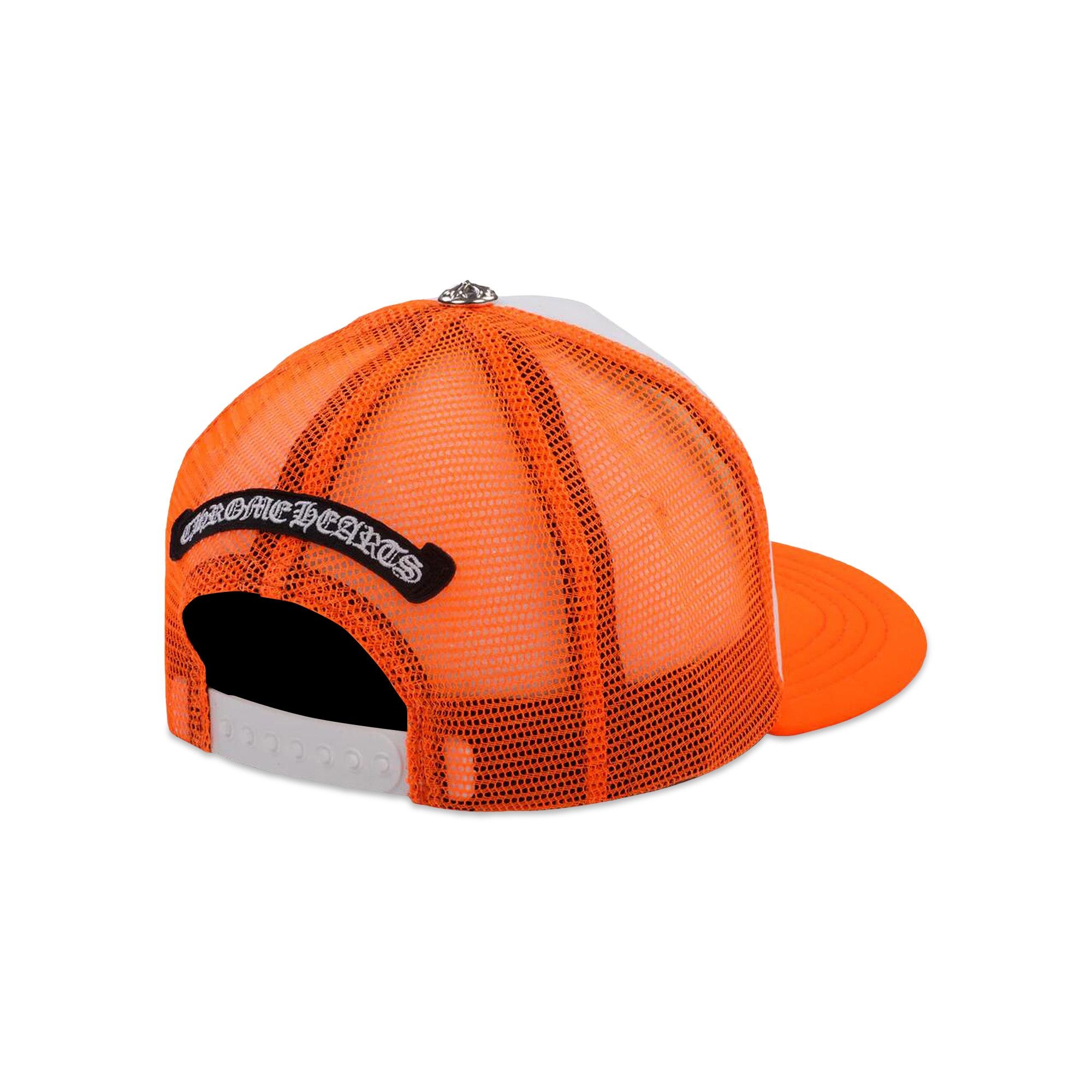 Chrome Hearts Cemetery Trucker Hat 'Orange' - 2