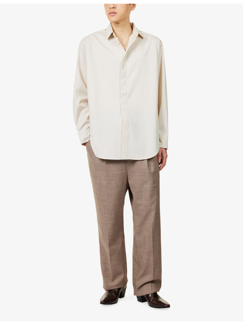 Fear of God Classic Long-Sleeve Cotton-Wool Blend Shirt outlook