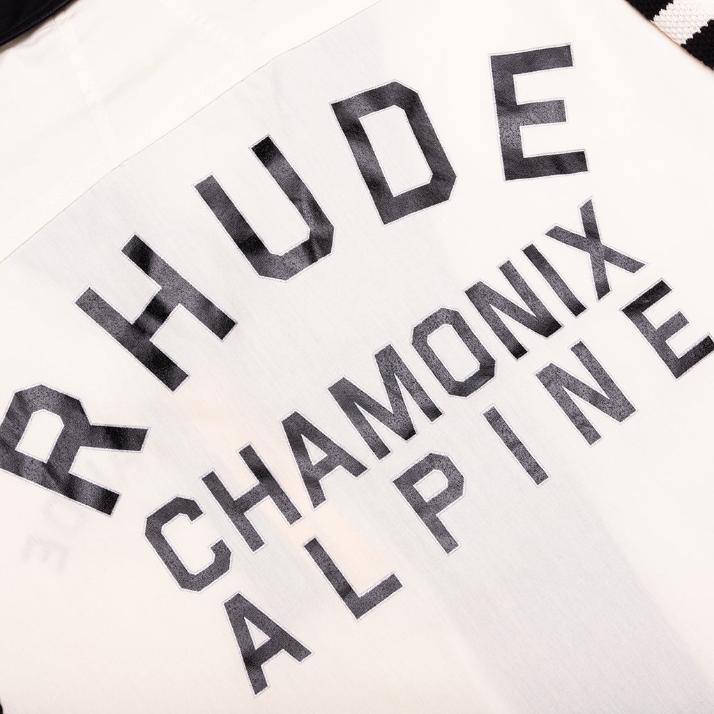 CHAMONIX ALPINE SHIRT - WHITE/BLACK - 4