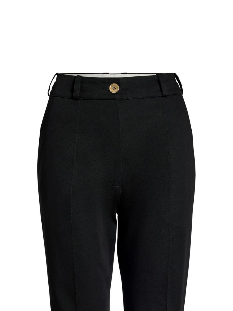 PATOU organic-cotton flared trousers outlook