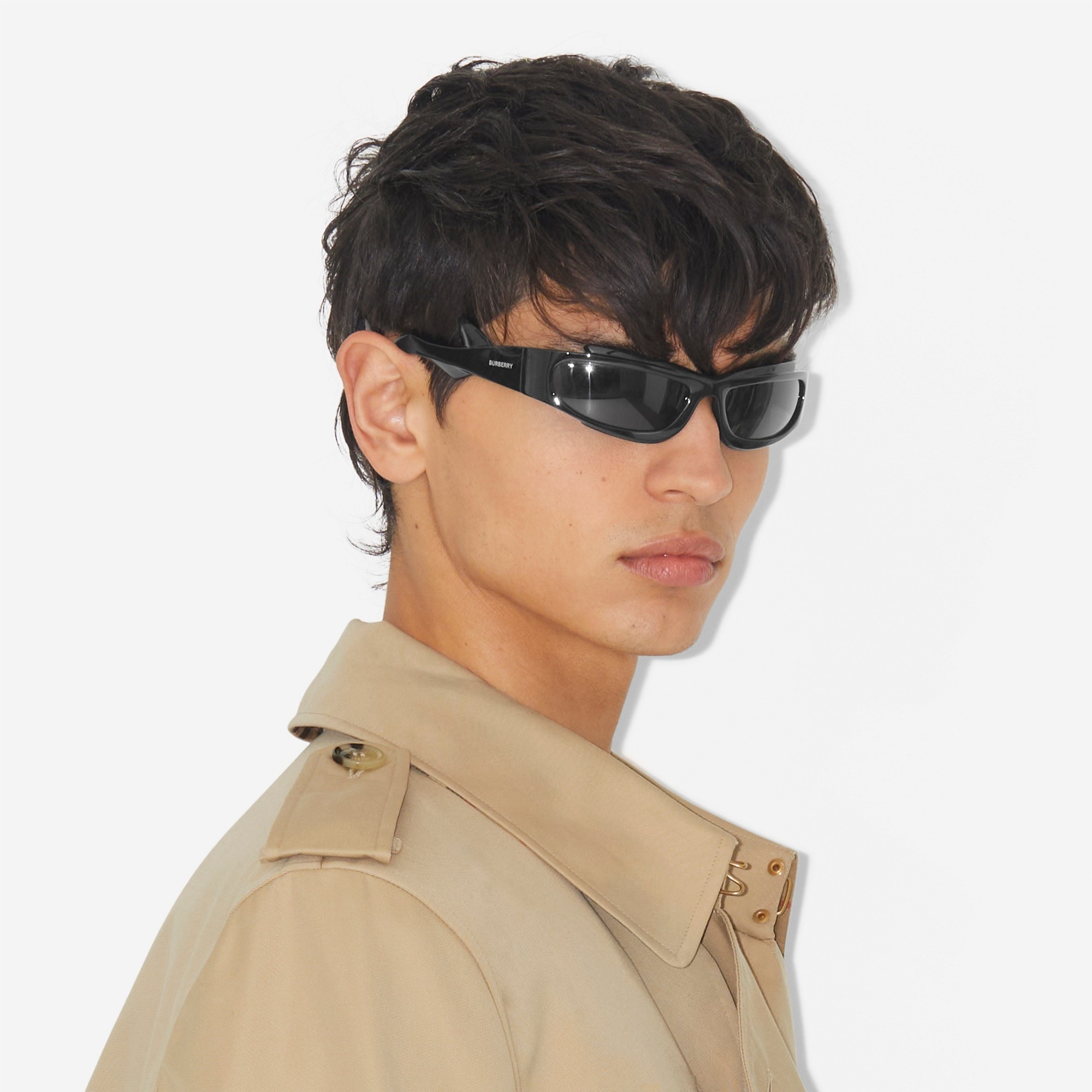 Rectangular Frame Turner Sunglasses - 5