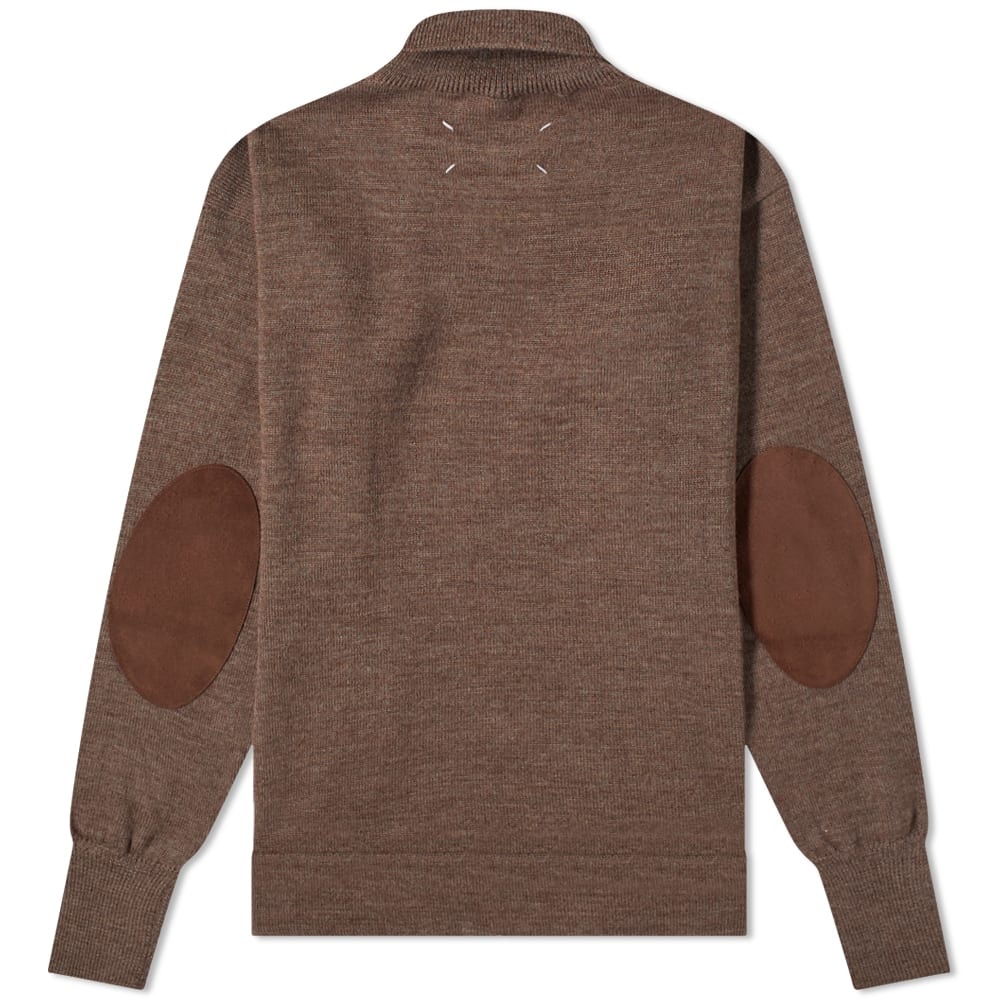 Maison Margiela Elbow Patch Turtle Neck Knit - 2