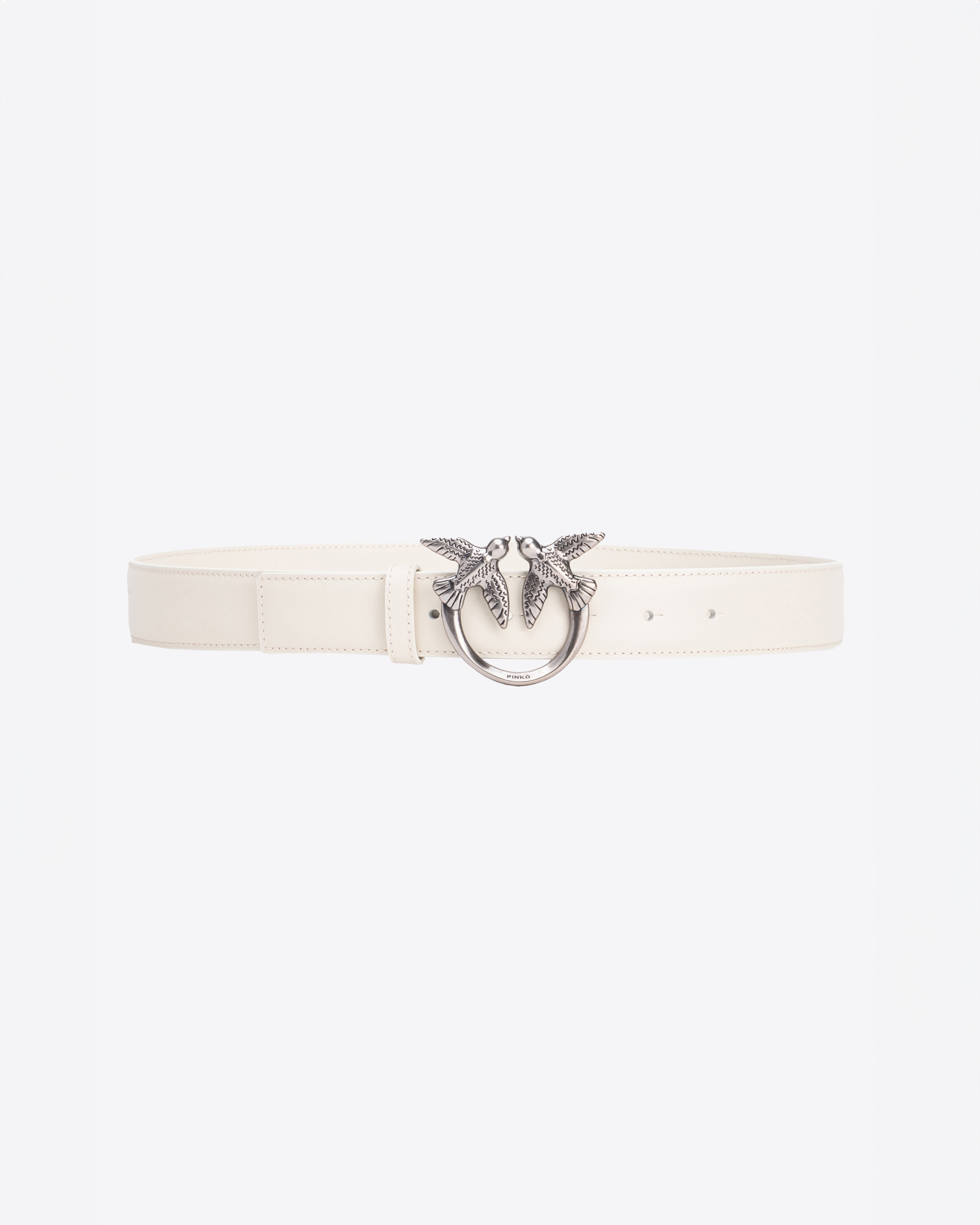 LOVE BIRDS HIGH LEATHER BELT 4CM - 1