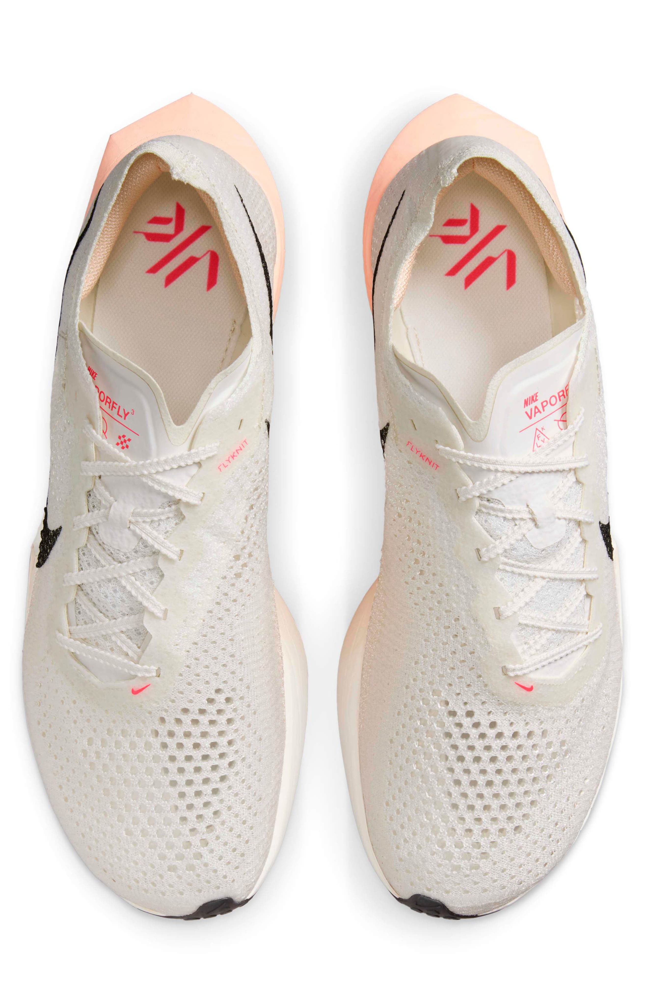 Nike Vaporfly 3 Racing Shoe in Sail/Black/Crimson/Guava at Nordstrom - 3