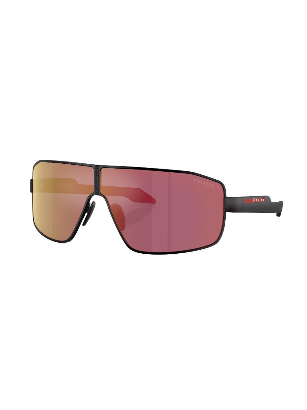 gradient-lenses shield-frame sunglasses - 2