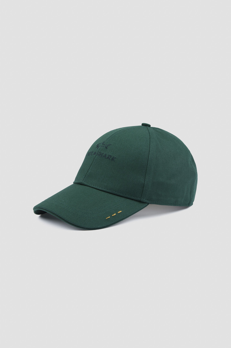 COTTON BASEBALL CAP WITH LOGO EMBROIDERY 1