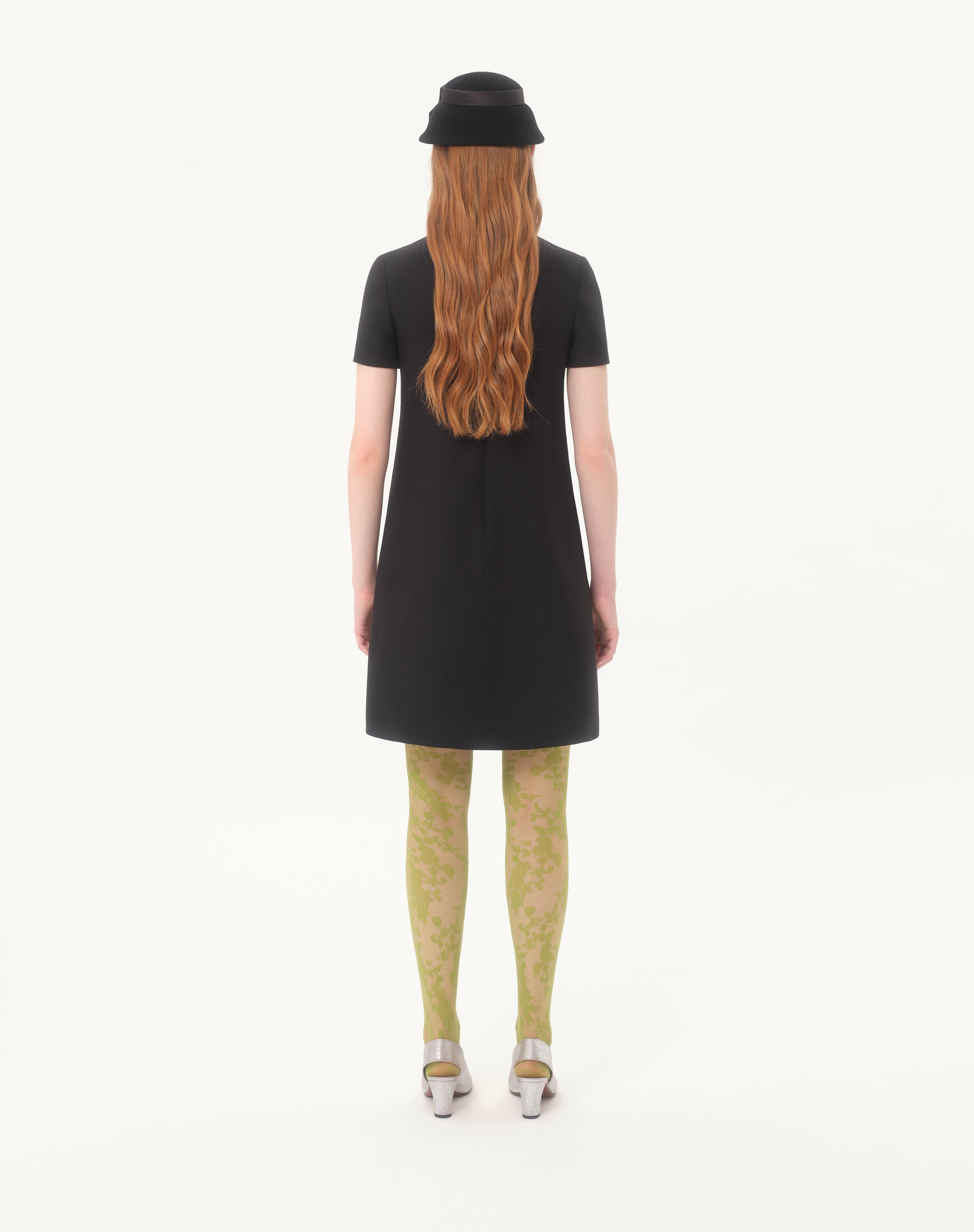 CREPE COUTURE SHORT DRESS - 7