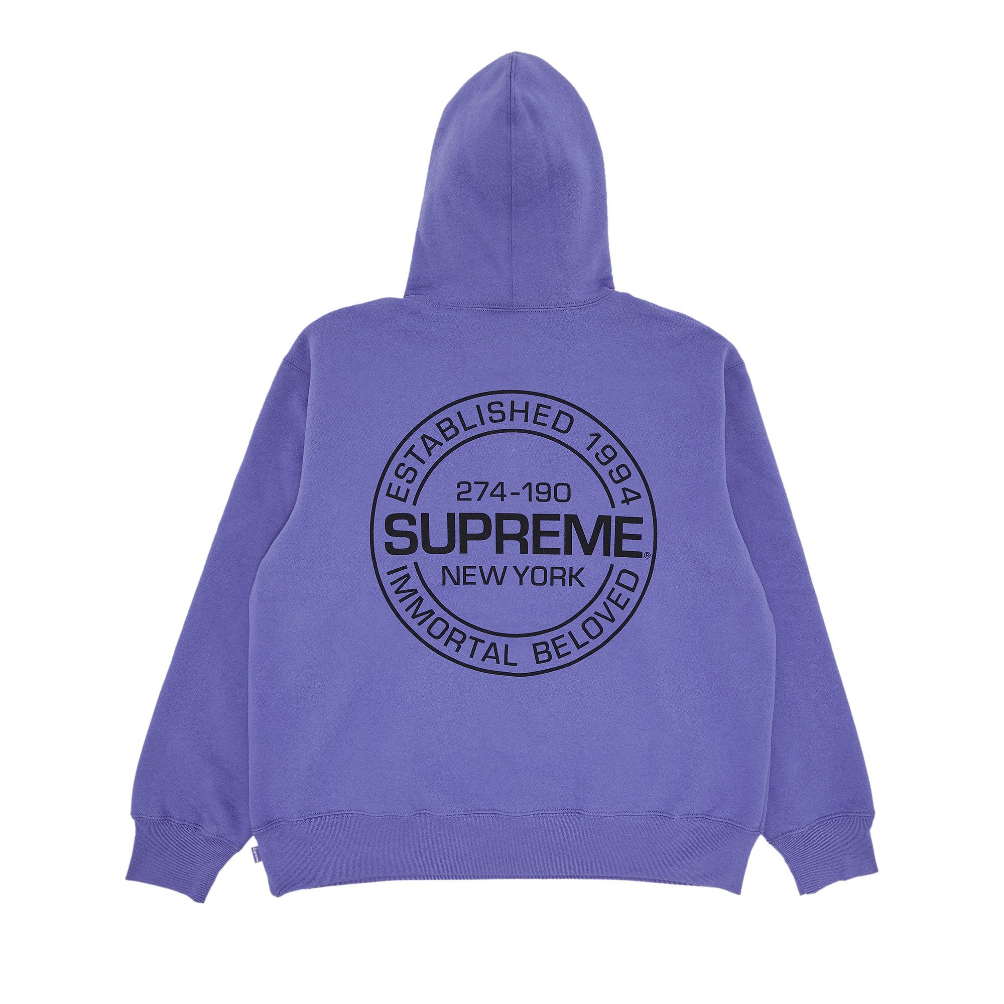 Supreme Immortal Hooded Sweatshirt 'Violet' - 2