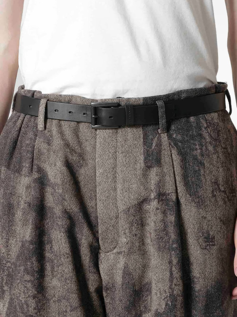 Yohji Yamamoto buttoned patterned trousers outlook