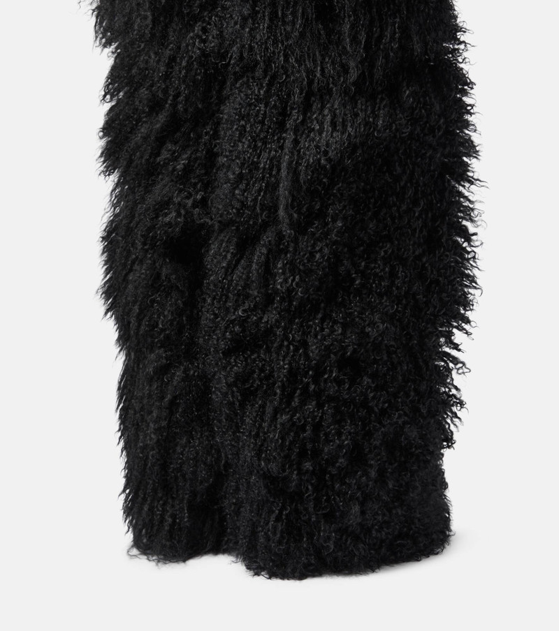 Shearling fur boots 3