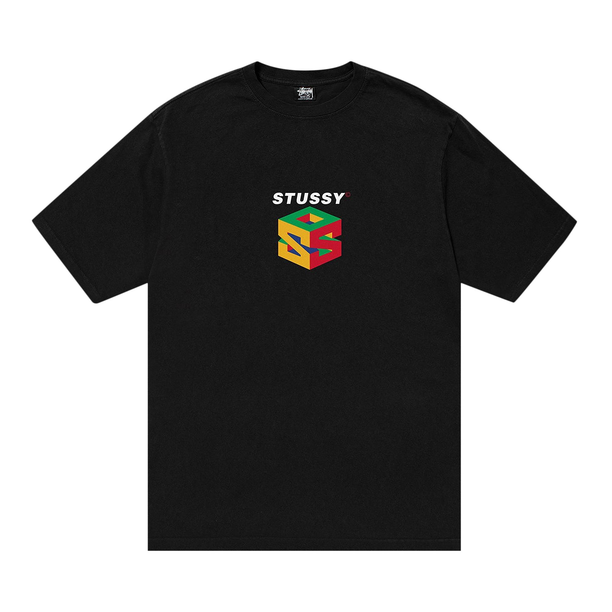 Stussy S64 Pigment Dyed Tee 'Black' - 1