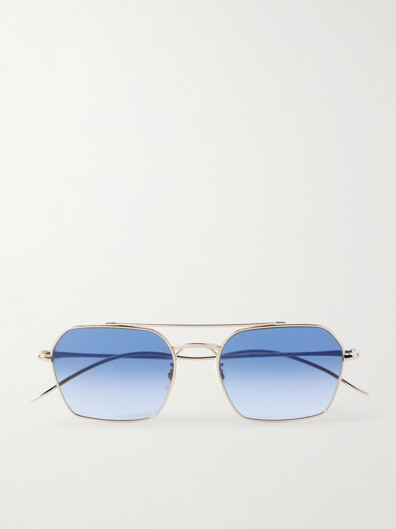 TK-15 D-Frame Gold-Tone Sunglasses 1